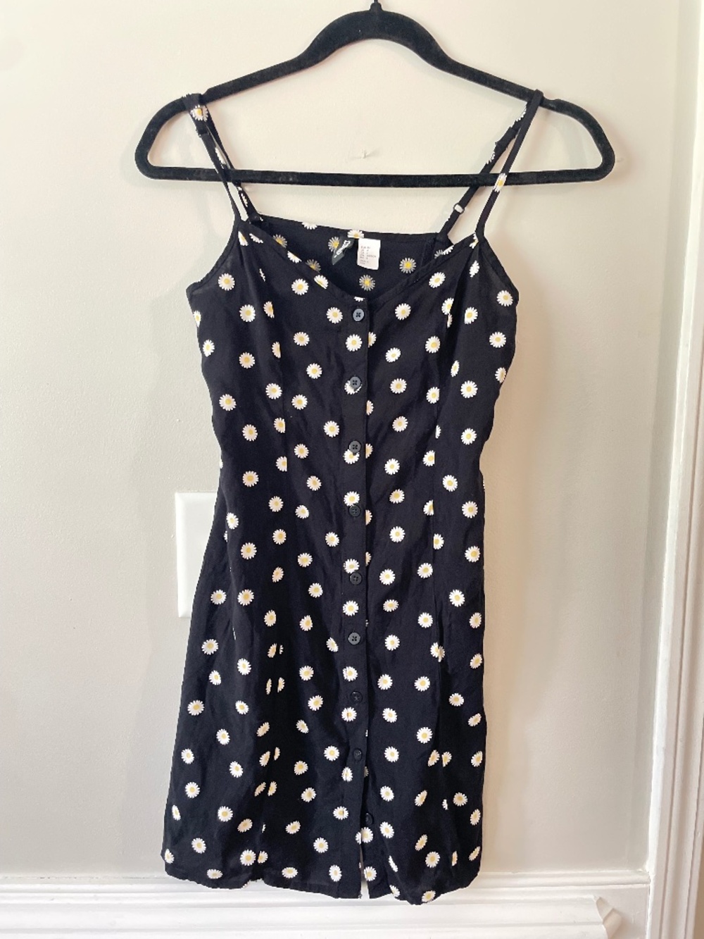 Black Daisy dress